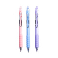 Andstal 0.5MM Bullet Erasable Gel Pen 5 Vivid Colors Pen Gel Silicone Grip Gel Ink Pen For School Supplies